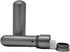 Prime Natural Essential Oil Aluminum Alloy Nasal Inhaler, Refillable with 5 Cotton Wicks - Space Gray