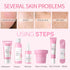 Cherry Blossom Skincare Sets, Skincare Gifts for Teenage Girls, Facial Kit, Pamper Sets for Women, Skin Care Sets &