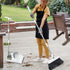 Broom with Dustpan Combo Set, 54" Long Handle Broom and Dustpan for Home, Lightweight, 180° Rotating Broom