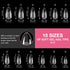 MEKK Medium Almond Nail Tips, 240PCS Full Cover Half Matte Soft Gel Nail Tips for Home DIY & Salon Use