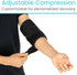 Vive Elbow Brace - Tennis Compression Sleeve for Golfers, Bursitis, Left or Right Arm - Tendonitis Support Strap