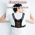 LJHYSD Sleep Position Trainer, Positional Sleep Apnea Device with Adjustable Vest & Ball - Prevent Back Sleeping