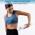 VZVJTR Powerful Wired Vibration Massager for Muscle Aches, Back Relief and Full Body Comfort (White)