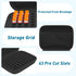 WIKSRY 3ML 63-Slot 3ml Peptide Case Peptide Organizer with Mesh Pocket, Fits Bottles, Peptide Storage Case for Fridge