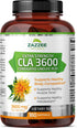 Zazzee High Potency CLA 3600, 180 Softgels, 3600 mg per Serving, Non-GMO, Made in The USA