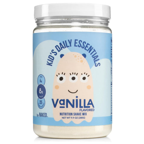Vanilla Kids Daily Essentials - Kids Protein Shake with Organic Milk, 6 Organic Vegetables, 25 Vitamins & Minerals