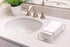 AH AMERICAN HOMESTEAD Disposable Paper Hand Towels - White Linen-Like Napkins for Guest Bathroom & Parties (Gold