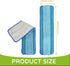 3 Pack Washable Microfiber Deep Cleaning Pads for Bona Mops, 18 Inch Replacement for Hard Surface Floors