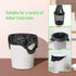 Small Trash Bags, 100 Counts, Black, Thicken Value Pack, 4 Gallon Trash Bags for Bathroom Kitchen