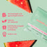 Pack 10 Sweetums Feminine Wipes For Women, Individually Wrapped - pH Balanced Flavored Intimate Wipes - of (Watermelon)