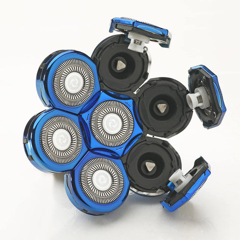 Upgrade 7 Blades Shaver Replacement Blades - Compatible with Freedom Gold Shaver and Most Mainstream Electric Shavers
