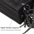 Akstore 100Pcs Sheer Drawstring Organza Jewelry Pouches - 2.8"x3.6" - Black - Wedding Party Favor Bags