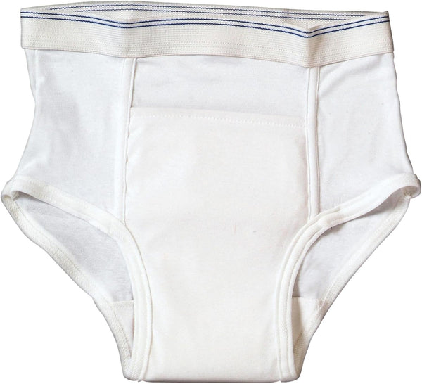 EasyComforts Men's Washable Incontinence Underwear, 6 oz.