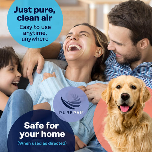 PUREPAX Odor Eliminator Premium Activated Carbon Charcoal - Long Lasting Odor Eliminator for Home, Car, Pet (Pack of 3)