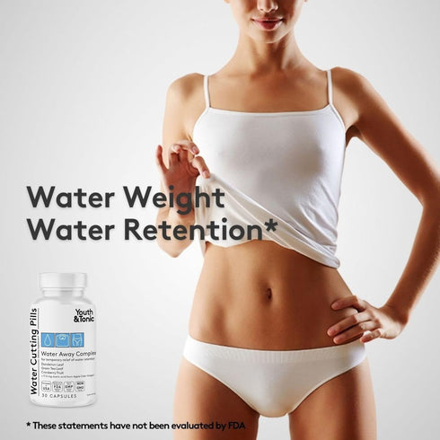 Youth & Tonic Shred Sculpt Lean 3 x Diet Pills for Metabolism, Energy, Cravings, and Water Retention Support