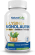 L-Lysine + Monolaurin 600mg 1:1 Ratio - 100 Capsules