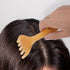 Set 2 minkissy Amber Scalp Massager Pieces Manual Five-Claw and Wide-Tooth Scraping Combs for Facial Massage, Head Spa
