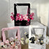 YKYOBFA 12pcs Packaging Floral Bouquet Paper Bags Waterproof for Bouquets Portable Craft Flower Arrangement Boxes