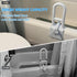 Wishtofly 3 7 Inches, 300lbs Bathtub Safety Rail, Heavy Duty Bath and Shower Grab Bar for Seniors and Elderly, Safety