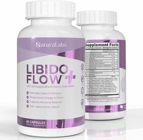 NATURALABS Female Libido Booster For Women Over 40 - Maca Root Capsules For