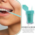 EXCEART 200pcs Double-head Toothpicks, Soft Plastic Oral Care Interdental Floss Cleaners for Braces & Hygiene