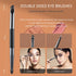 ENERGY Travel Eye Makeup Brush Set, 4PCS Eyeshadow Blending Eyeliner Kit with Portable Mirror Case