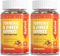 Turmeric Curcumin Gummies, 120 Gummies - 500mg for Adults with Black Pepper, Ginger Root, Vitamin C, Low Sugar, Orange
