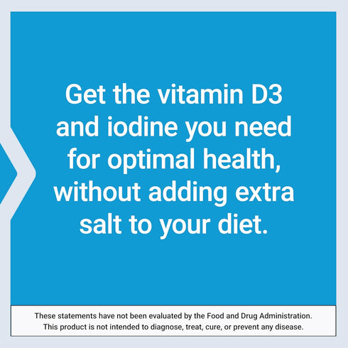 Life Extension Vitamin D3 125 mcg (5000 IU) with Sea-Iodine for Bone & Brain Support – 60 Capsules