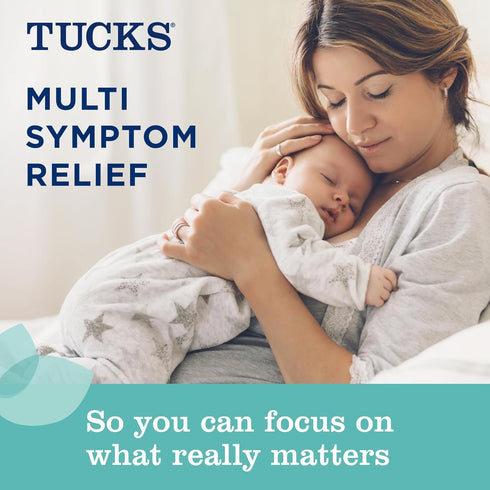 Tucks Multi-Care Relief Kit – 40 Count Witch Hazel Pads & 0.5 oz. Lidocaine Cream for Hemorrhoid Treatment