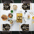 MMOONN 40th Napkins,40th 20 Birthday Party Paper Plates and Themed Birthday Anniversary Party Decorations Dinnerware