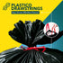 Plastico Extra Tall Kitchen Trash Bags, 18 Gallon, Black, 36 Garbage Bags, Extra Strong, Easy Drawstrings, Unscented