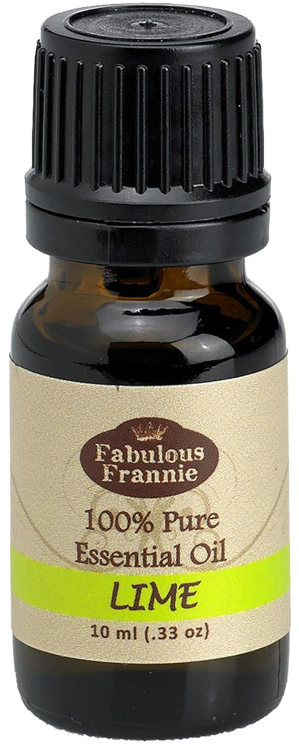 Fabulous Frannie Lime 100% Pure, Undiluted Essential Oil, 10ml (Pack of 1)