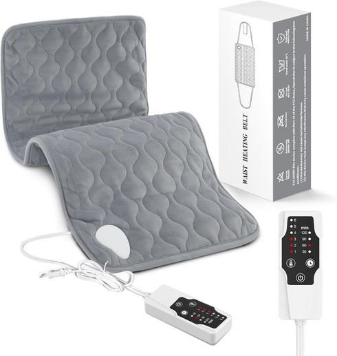 Heating Pad for Back Neck Shoulder Pain, Electric Heating Pad Auto Shut