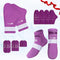 SuzziPad Foot Ice Pack Cold Socks & Gloves for Chemotherapy Neuropathy, Comfort Items for Chemo Patients, Purple