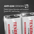 Tenergy 9V 1200mah 10 9 4 Pack Lithium Batteries, Non-Rechargeable Batteries, Years Shelf Life Lithium Volt Batteries