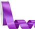 Maclemon Double Face Satin Ribbon, Purple, 1-1/2 Inch Wide, 100 Yards for Gift Wrapping, Weddings, Party