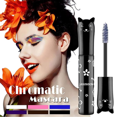 White Lashes Volume Mascara, Waterproof Fast Dry Eyelashes Curling Lengthening Primer for Party Stage Use