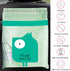 Portable Car Trash Bag - Easy Stick-On Disposable Garbage Bags - 100% Leak-Proof Durable Kitchen Storage Bag for Cars,