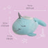 PureBaby Sound Sleepers Portable Sound Machine & Star Projector - Plush Sleep Aid for Baby Toddlers with Soothing Night