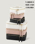Mini Clear Makeup Bag for Purse, Cute Small Travel Cosmetic Bag with Visual Window & Dual Zippers, Pink Mini Pouch