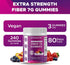 Gummies 7G 240 Gummies, Vitamatic Prebiotic Fiber for Adults, Extra Strength, Zero Sugar Added, Pectin Based Digestive