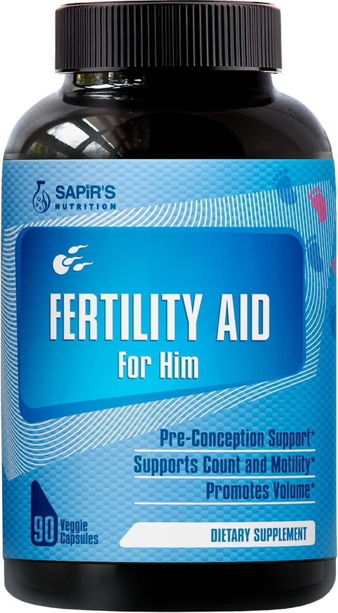 Male Fertility Supplement for Men, Boost Sperm Count, Prenatal Vitamins with Zinc, Folic Acid