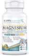 Kappa Nutrition Magnesium Glycinate, Bisglycinate, Malate, Zinc, Vitamin D3, 120 Capsules, 280mg Elemental
