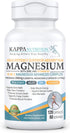 Kappa Nutrition Magnesium Glycinate, Bisglycinate, Malate, Zinc, Vitamin D3, 120 Capsules, 280mg Elemental