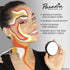Mehron Makeup Paradise Makeup AQ Pro Size, Water Activated Face Paint, 1.4 oz (40 g) – White