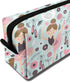 YISHOW Adorable Ballet Dancer Makeup Bag - Travel Cosmetic Toiletry Organizer Case for Women