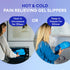 Pack LEONNS Gel Foot Ice Slippers - Provides Hot and Cold Therapy for Foot Pain, Neuropathy Pain Relief for Feet, Gout