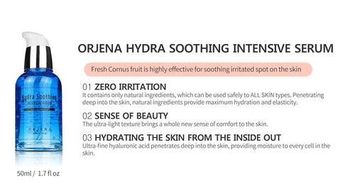 Orjena Hydra Soothing Intensive Facial Serum - Korean Skin Care K Beauty