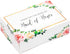 Pop Fizz Designs Maid of Honor Gift Box - Floral Style Thank You Box for Bridesmaid Proposal or Wedding Party