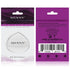 SHANY Stay Jelly Silicone Sponge - Clear Non-Absorbent Makeup Blending Sponge for Flawless Foundation Application